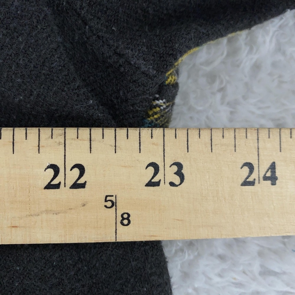 Analog Flannel Patchwork Plaid Pearl Snap Shirt Large Vampiros De La Noche - Picture 5 of 9